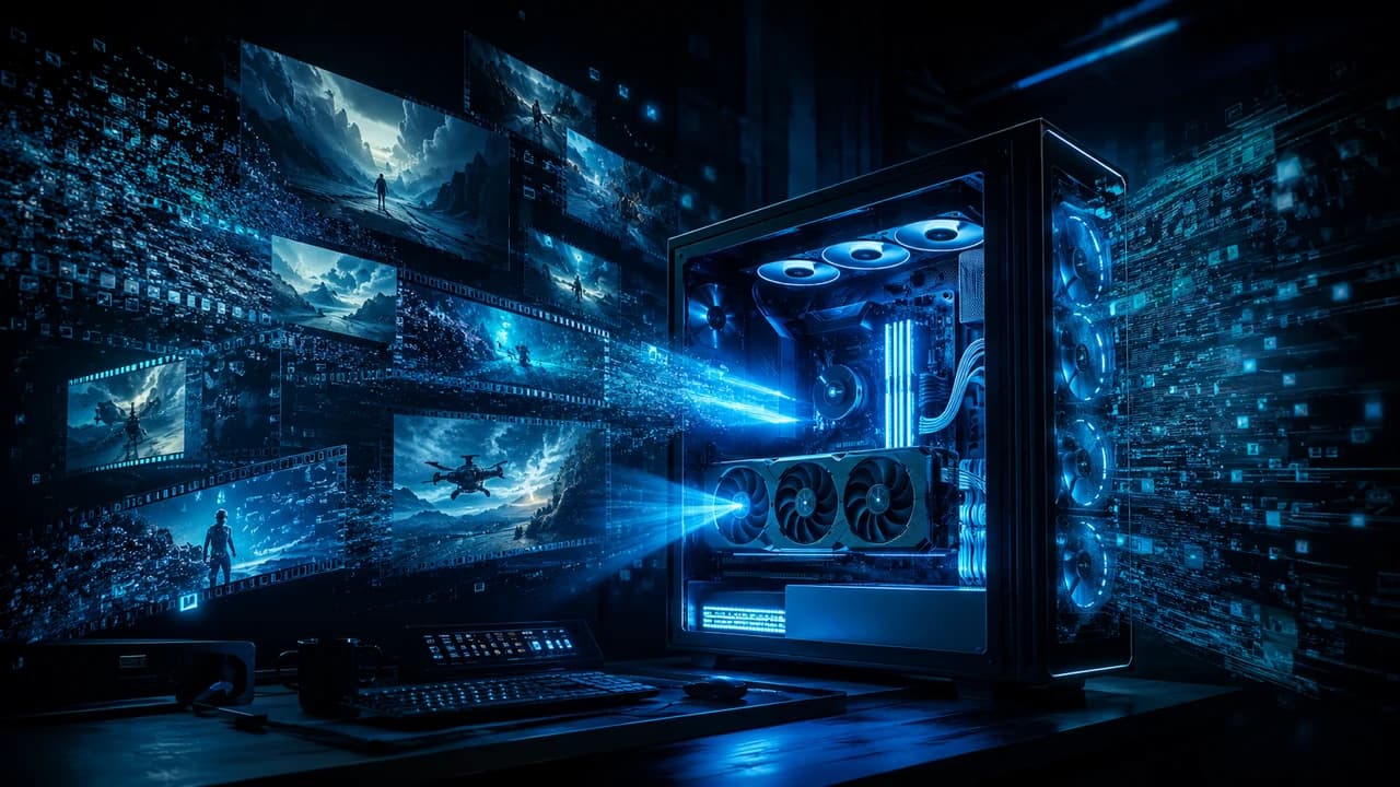 Open-source AI video generation on a local GPU workstation